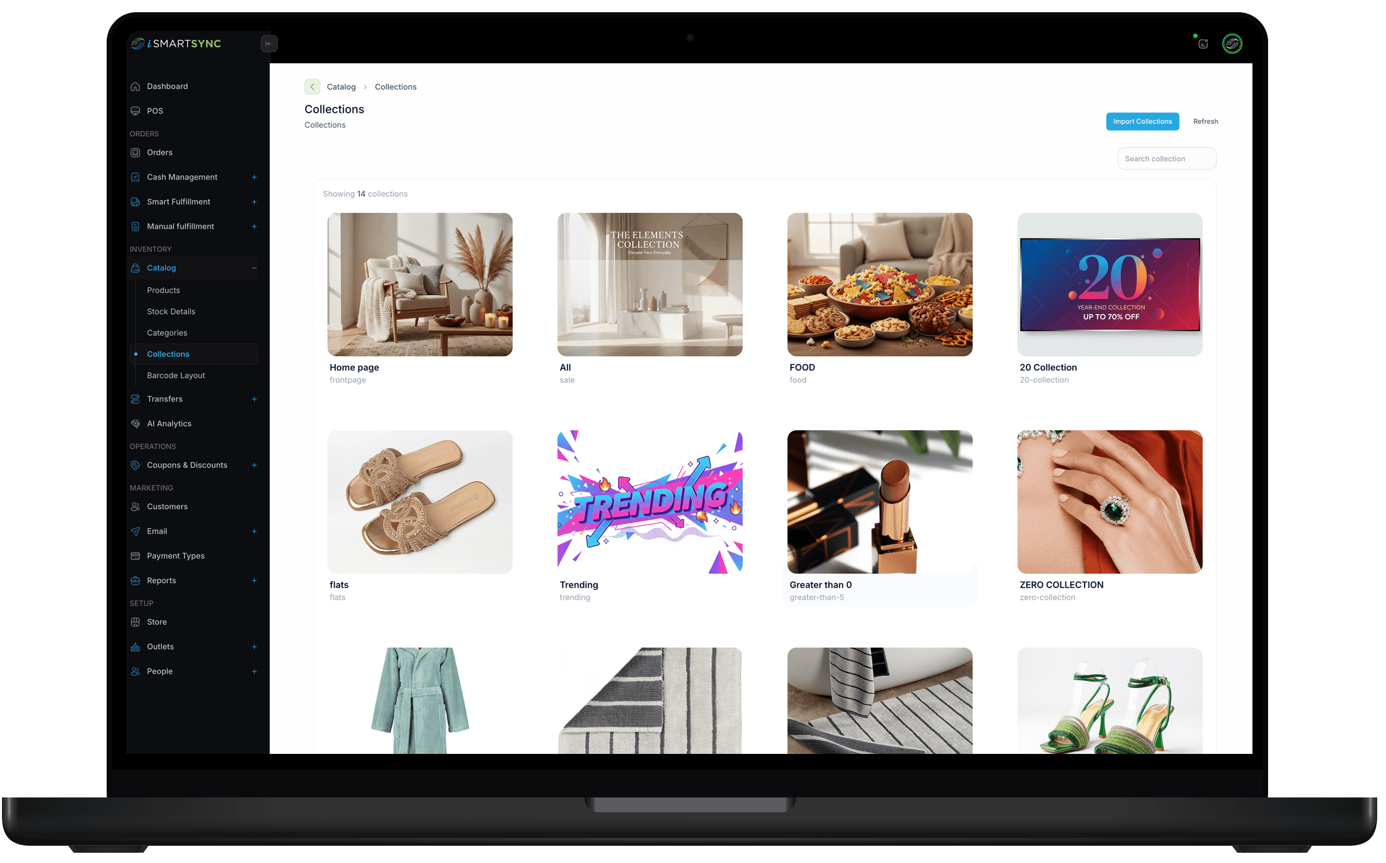 POS Product Category Management & Collection Mapping by iSmartSync