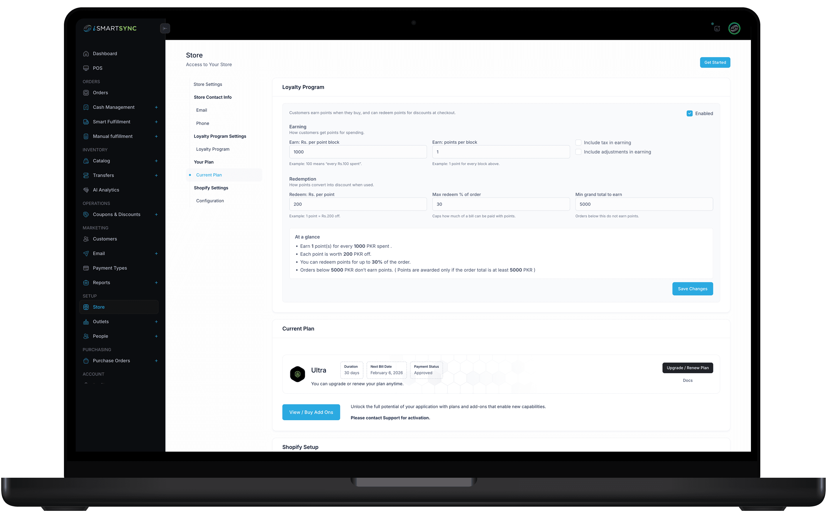 POS Loyalty Management System | Customer Rewards & Discount