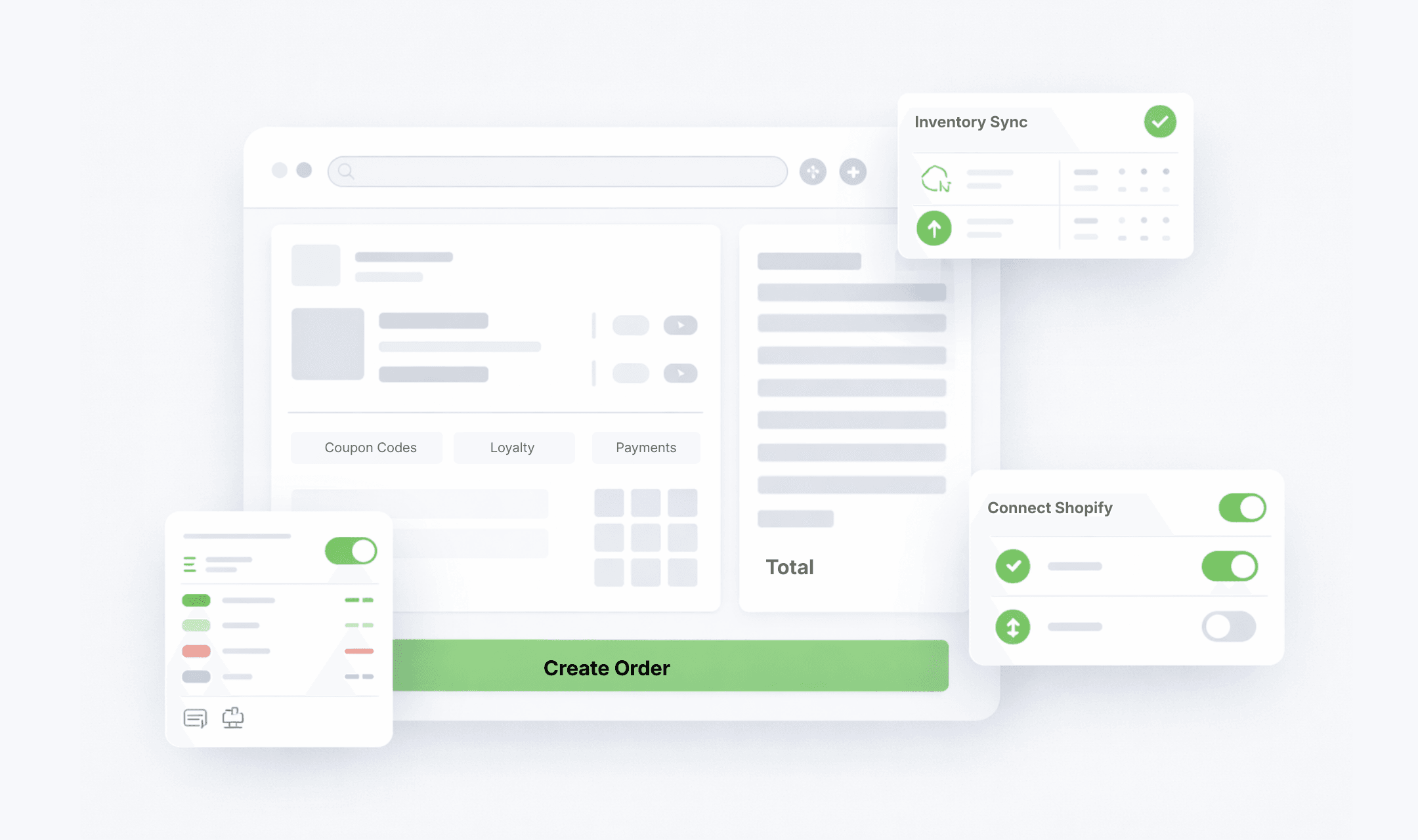Shopify integration inside iSmartSync POS dashboard