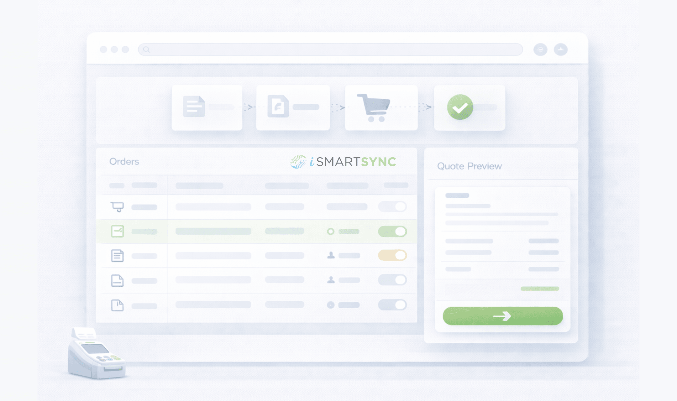 Draft Orders & Quote Management in iSmartSync POS