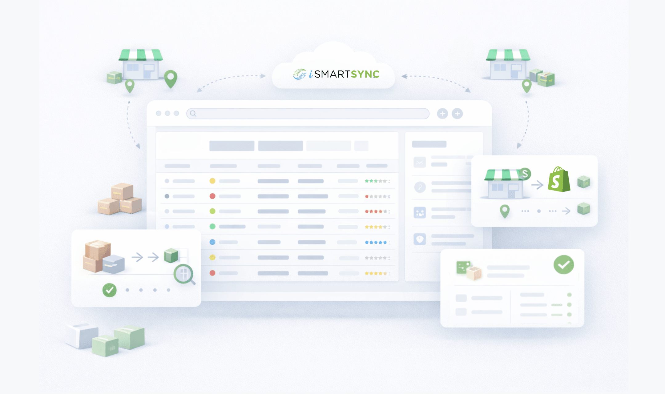 Multi-branch inventory and order management dashboard