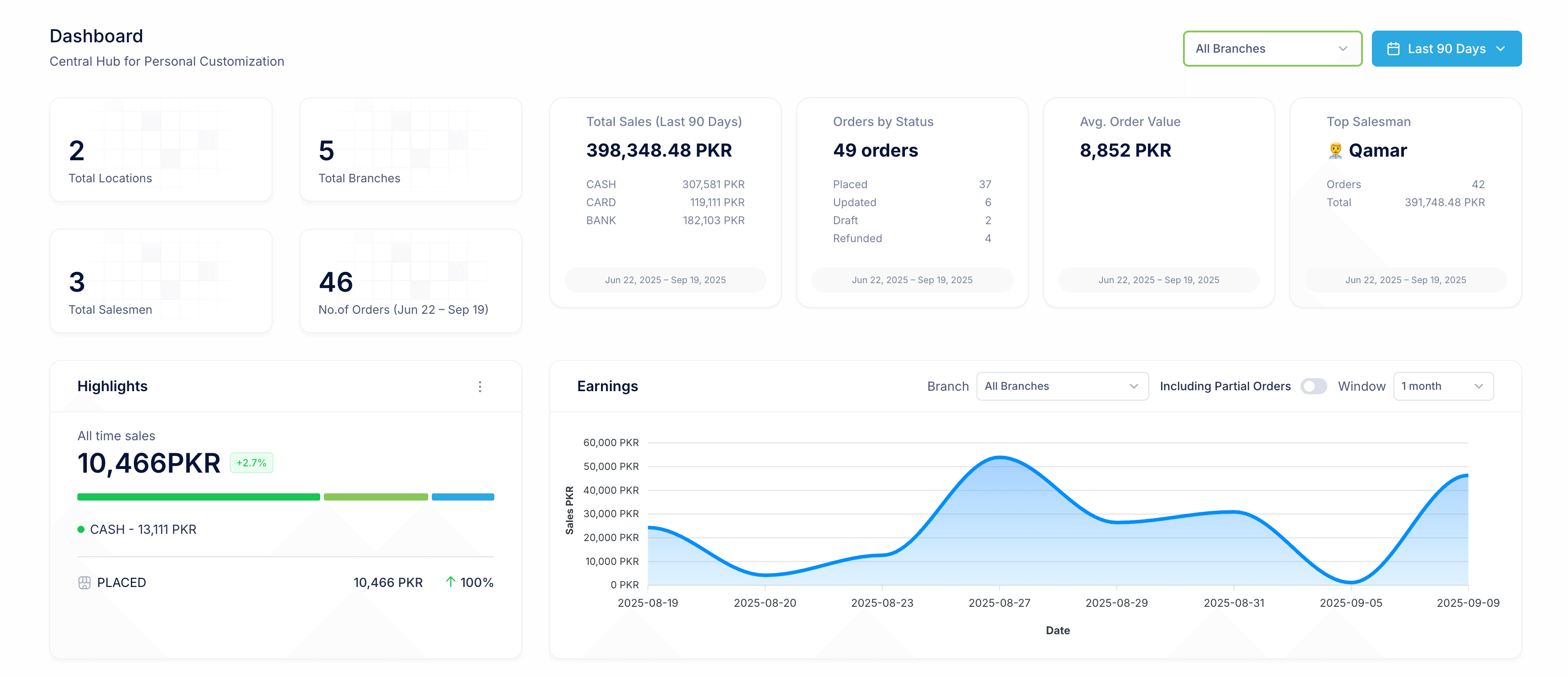 iSmartSync dashboard screenshot