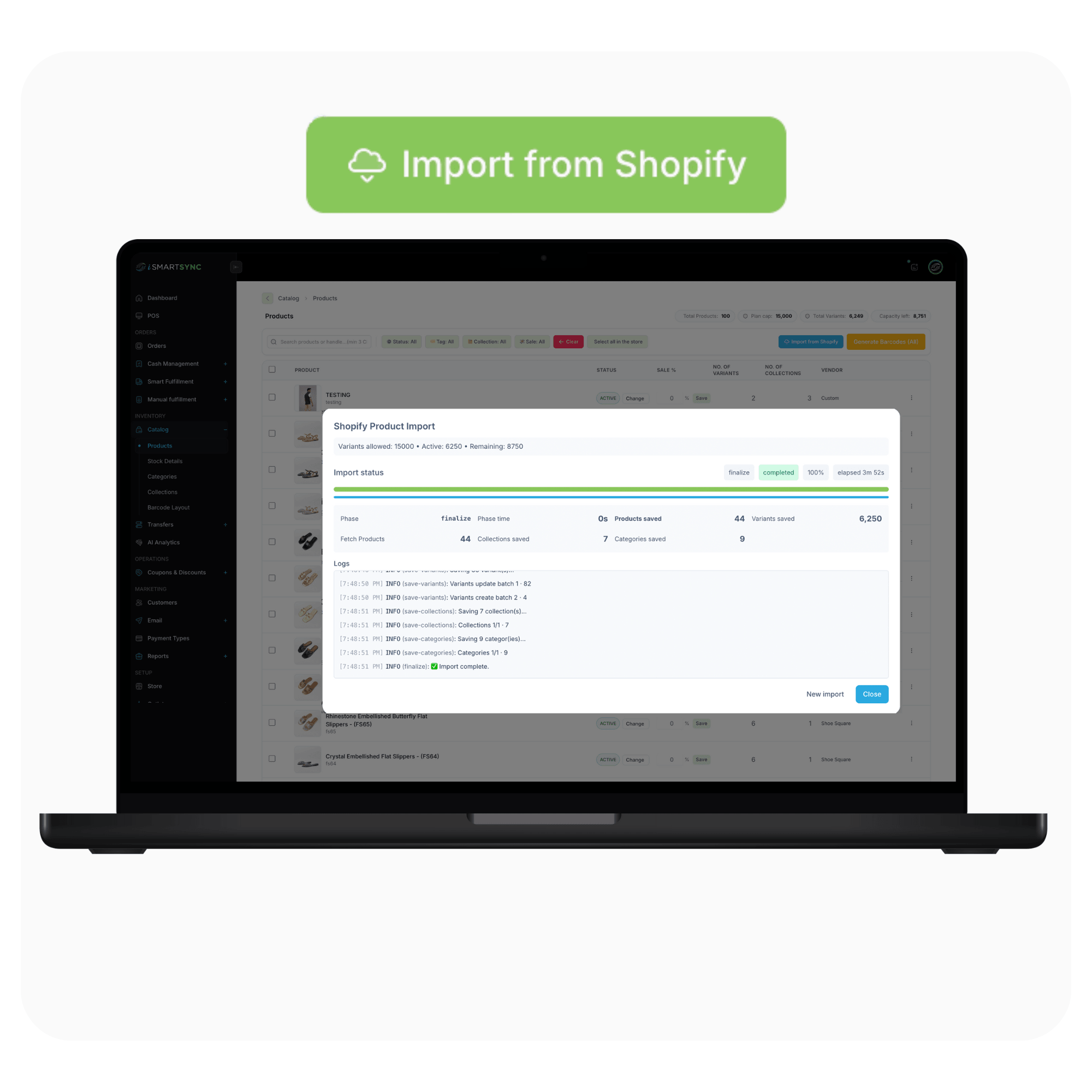 Multi-location scalability with iSmartSync